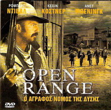 OPEN RANGE (Robert Duvall, Kevin Costner, Annette Bening, Michael Gambon) R2 DVD - $10.98