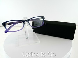 VERA WANG V 337 (PL) Plum Gradient 52-16-135 Eyeglass Frame - $52.25