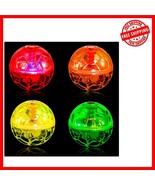 4-Piece Motion-Activated LED Cat Balls - Fun Light-Up Pet Interactive Toys - $20.78