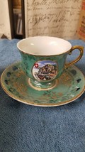 Hotel Pilatus, Klum, Switzerland Souvenir Teacup and Saucer - £11.16 GBP