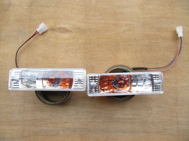 Crystal Front Bumper Light Lamp Fit Mazda B2600 B2200 B2000 Magnum Pickup 85-98 Item image 6