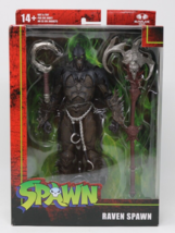 McFarlane Toys Spawn Wave 3 Raven Spawn Small Hook  7 1/8 in action figure NIB - £15.57 GBP