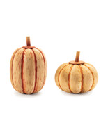 Carved Fir Wood Pumpkin D cor (Set of 2) - $2,092.50 MXN