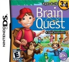 Brain Quest Grades 3 &amp; 4 - Nintendo DS  - £6.63 GBP