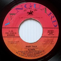 Alisha - Baby Talk / One Little Lie (7&quot; 45 rpm Single] Synth-Pop 1985 - £2.72 GBP