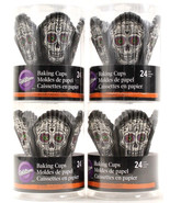 Wilton Cupcake Calavera Sugar Skull Halloween Decoration Party Accessori... - £14.37 GBP