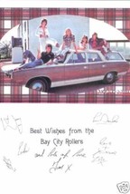 The Bay City Rollers Signed Autographed Rp 6x9 Promo - £15.97 GBP