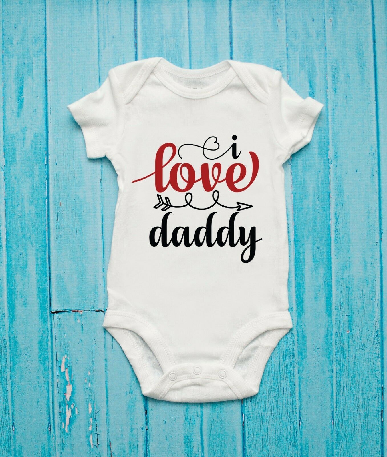 I Love Daddy Baby Bodysuit - $13.00