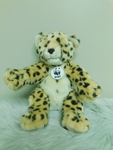 Build-A-Bear World Wildlife Fund Cheetah Sitting Plush Stuffed Animal Na... - £19.45 GBP