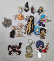 Keychain Action Figure Lot Tokyo Ghoul Stranger Things Sword Art Online Etc - £15.71 GBP