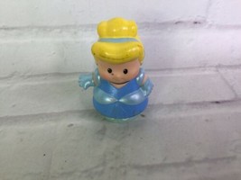 Fisher Price Little People Disney Princess Cinderella Blue Dress Figure Toy - £7.07 GBP