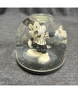 Vintage Mickey Mouse Snow Globe Koziol West Germany Disney. 3” tall - £28.03 GBP