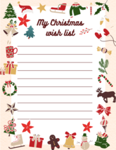 &quot;Digital Planner Template - PSD &amp; PDF Format - Ideal for Christmas Wishl... - £1.19 GBP