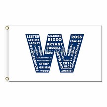 Chicago Cubs Flag 3x5ft Banner Polyester Baseball world series cubs036 - £12.78 GBP