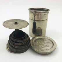 Eastman Kodak Film Developing Tank Metal 4x3 inches Vintage - $24.74