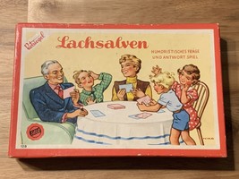 Vintage German Board Game Lachsalven Question Answer By Rotsiegel - £18.99 GBP