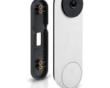 Wasserstein No-Drill Mount Compatible with Google Nest Doorbell (Battery... - £22.34 GBP
