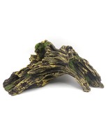 Lizard Tank Ornament Mossy Tree Branch Wood Decoration for Reptile Animals - £14.08 GBP