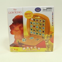 The Lion King Top Trumps Match - The Crazy 5 in a Row Cube Game New - £14.78 GBP