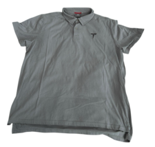 Tesla Polo Shirt Mens XL Gray Electric Motors Preppy Short Sleeve Quarte... - $23.75