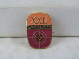 Vintage Summer Olympic Pin - Shooting Events Moscow 1980 - Stamped Pin - $15.00