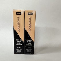 Smaxhbox Studio Skin Hydra Foundation Mini 2.22 Light Medium 0.34oz Each x 2 - $19.74
