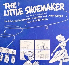 1954 The Little Shoemaker Le Petit Cordonnier Antique Sheet Music Parson... - $19.99