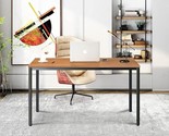 Large Table 24X55 Inches Writing Computer Desk Modern Simple Study Desk ... - $277.99