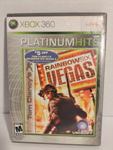 Microsoft Xbox 360 Tom Clancy&#39;s Rainbow Six Vegas 2006 CIB XB360 - £8.64 GBP