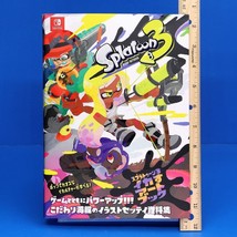 Splatoon 3 Squid Ikasu Design Works Art Book Nintendo 400 FULL COLOR PAGES - $40.99