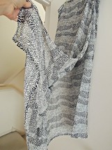 Pareo / Sarong Wrap / Beach Wrap / Swimsuit Cover Up Snakeskin Pattern $90 Value - £19.41 GBP