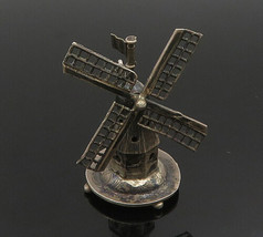 925 Sterling Silver - Vintage Hollow Windmill Trinket (SPINS) - TR3277 - £58.57 GBP