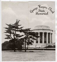 George Rogers Clark State Memorial Brochure Indiana 1948 - £11.04 GBP