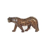 Hand Carved Wooden Lion From Zimbabwe  Africa 11”x6” - £14.73 GBP