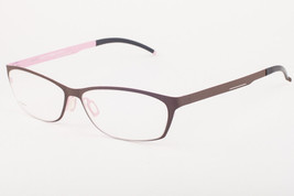 Orgreen MILES 8 Matte Dark Brown / Matte Baby Pink Titanium Eyeglasses 57mm - £150.92 GBP