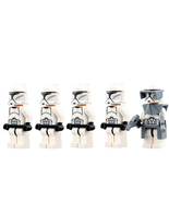 Star Wars Custom Clone Troopers (Phase 1) 5 Minifigure Bricks Toys - £8.24 GBP+