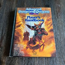 Advanced Dungeons &amp; Dragons 2nd Edition Player&#39;s Handbook 2101 Vintage 1989 - £36.37 GBP