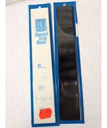 Showgard Stamp Mounts size #27 dark background black 14 strips total Vin... - $93.24 MXN