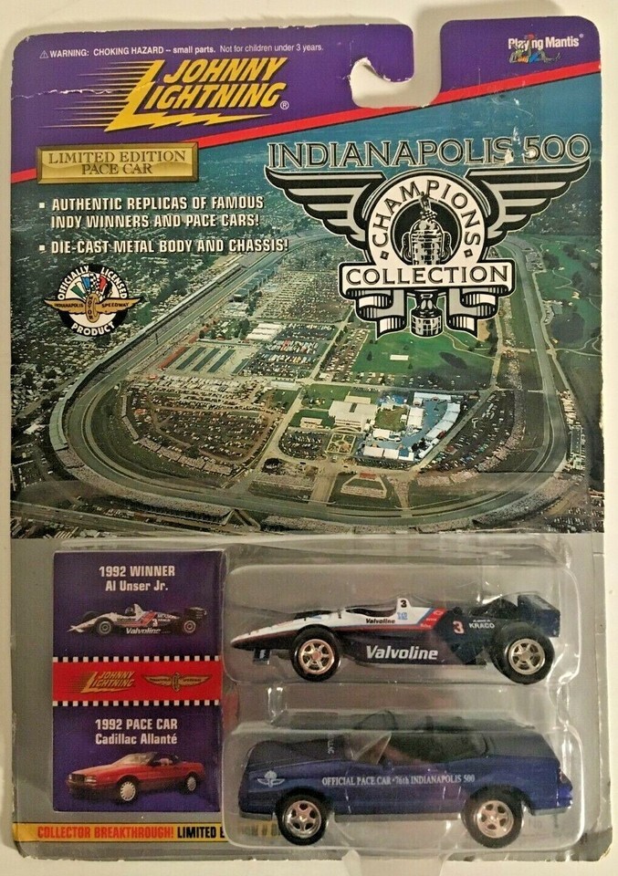 Johnny Lightning Indianapolis 500 Champions Collection 1992 Al Unser: Pa... - $7.91