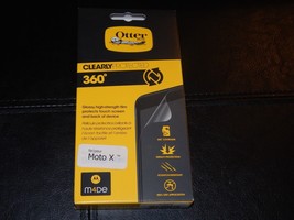 New! OtterBox Clearly Protected 360 Screen Protector Motorola Moto X Ships Free - $7.91