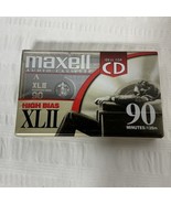 Maxell XL II 90 Extra Fine Epitaxial Cassette Blank Tape SEALED NEW - $13.58 CAD