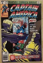 Captain America #245 (1980) Marvel Comics VG+/FINE- - £7.94 GBP