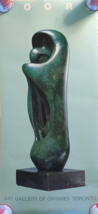 1988 Henry Moore Sculpture Poster Art Gallery of Ontario - £114.53 GBP