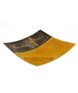 Studio Del Campo Bronze and Enamel Centerpiece Plate Signed Good - $3,176.64 CAD