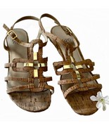 Ladies Impo Sandals, Cork-Look Uppers, Nat Cork Heels, Manmade Soles, Si... - £24.34 GBP