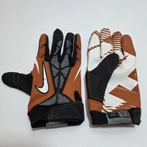NIKE VAPOR JET 2.0 RECEIVER FOOTBALL GLOVES, ADULT XXL, BURNT ORANGE, NE... - $21.37