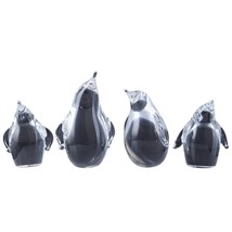 Steuben Penguin Family of 4 - £636.54 GBP