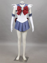 Sailor Saturn Purple Cosplay Costume Uniform Dress Sailor Moon Customized Size - £60.06 GBP