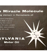 1958 Pennsylvania Motor Oil Advertisement Pennzoil Molecule Vintage DWII30 - €17,27 EUR