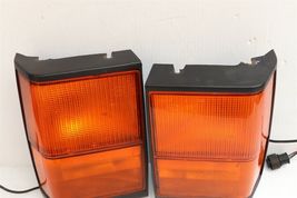 1988 Range Rover Classic Front Turn Signal Parking Lights Combination Lamps L&R image 4
